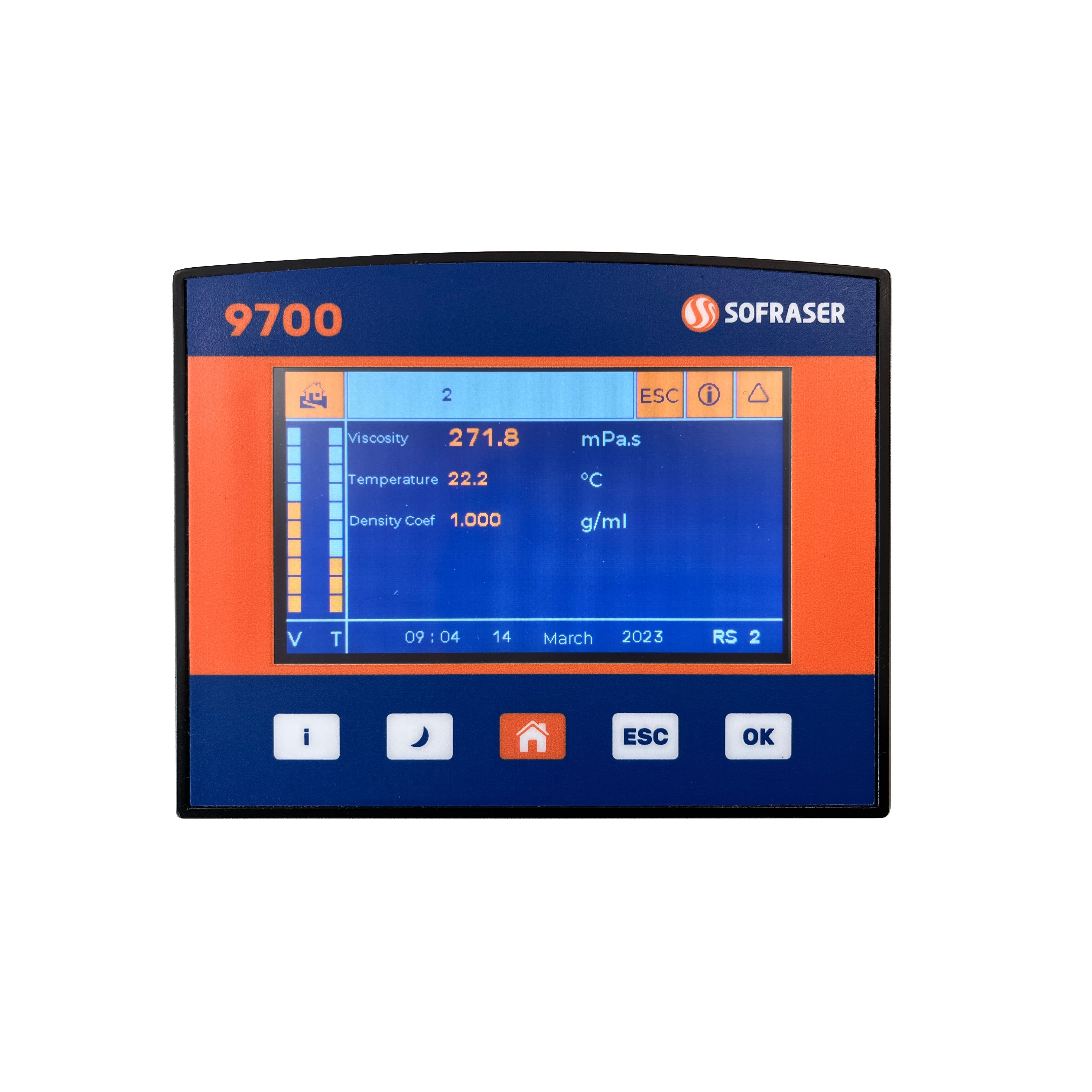 Procesador multisensor para análisis de procesos | 9710 | Sofraser